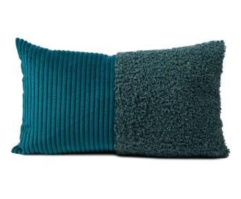 Ambiente Trendlife Kissen Anaro petrol 30x50cm