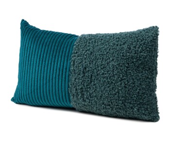 Ambiente Trendlife Kissen Anaro petrol 30x50cm