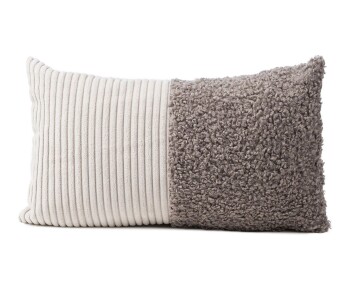 Ambiente Trendlife Kissen Anaro silber 30x50cm