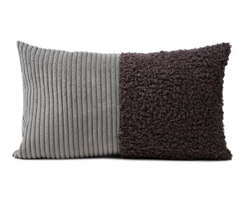 Ambiente Trendlife Kissen Anaro anthrazit 30x50cm