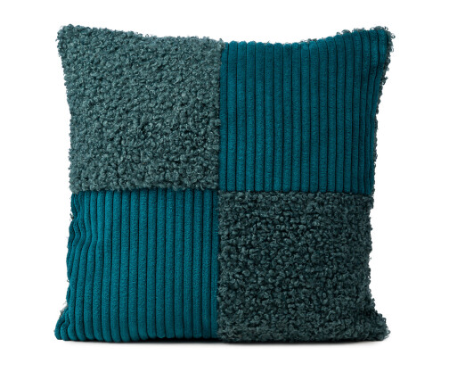 Ambiente Trendlife Kissenhülle 'Anaro' petrol 40x40cm, 14,95 €
