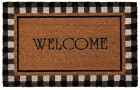XL Fußmatte / Kokosmatte mit Welcome-Schriftzug 50x80cm