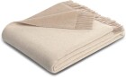 Plaid / Decke Plaid nature-beige 130 x 170cm