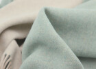 Plaid / Decke Plaid salvia-creme 150 x 200cm