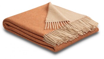 Plaid / Decke Plaid henna-sand 150 x 200cm