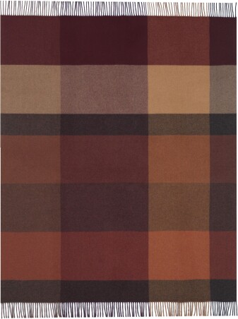 Plaid / Decke Plaid Pleasant ruby 130 x 170cm