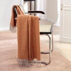 Plaid / Decke Plaid rust 130 x 170cm