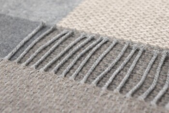 Plaid / Decke Plaid Desire grey 130 x 170cm