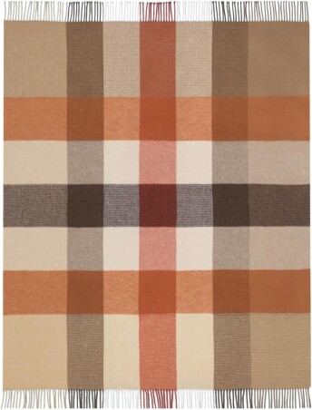Plaid / Decke Plaid Desire camel 130 x 170cm