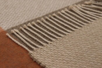 Plaid / Decke Plaid Desire camel 130 x 170cm