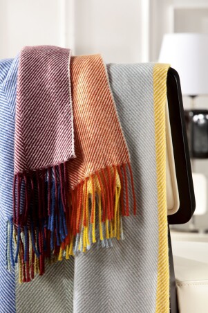 Plaid / Decke Plaid Colour lines 130 x 170cm