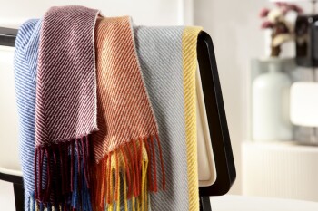 Plaid / Decke Plaid Colour lines 130 x 170cm