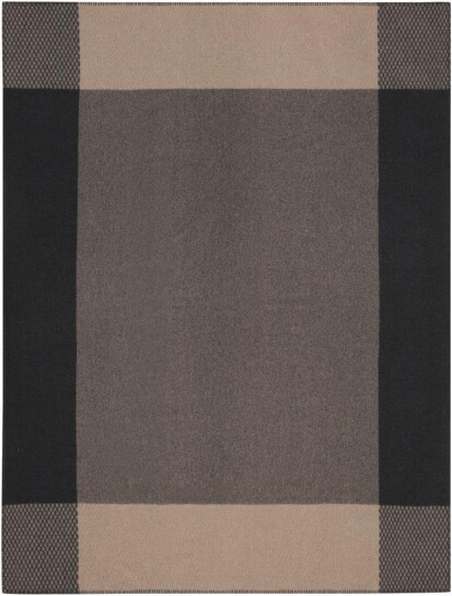 Plaid / Decke Plaid Frame Mokka 150 x 200cm