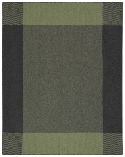 Plaid / Decke Plaid Frame green 150 x 200cm