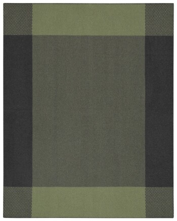 Plaid / Decke Plaid Frame green 150 x 200cm