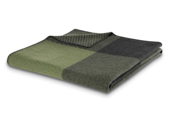 Plaid / Decke Plaid Frame green 150 x 200cm