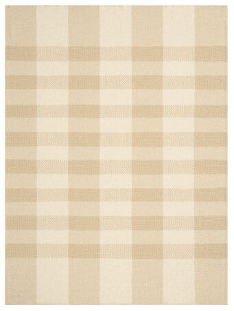 Plaid / Decke Plaid Crossweft beige 150 x 200cm