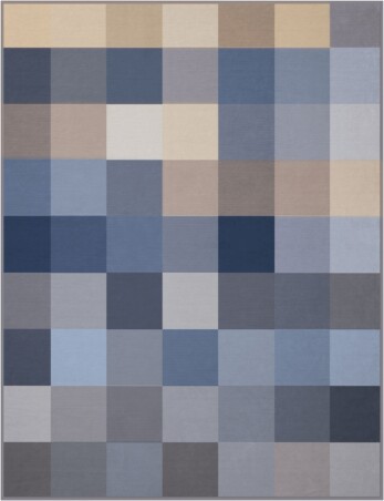 Plaid / Decke Wohndecke Blue Woven 150 x 200cm