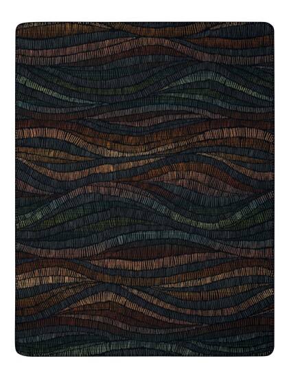 Plaid / Decke Wohndecke Vivid Waves 150 x 200cm