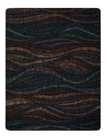 Plaid / Decke Wohndecke Vivid Waves 150 x 200cm