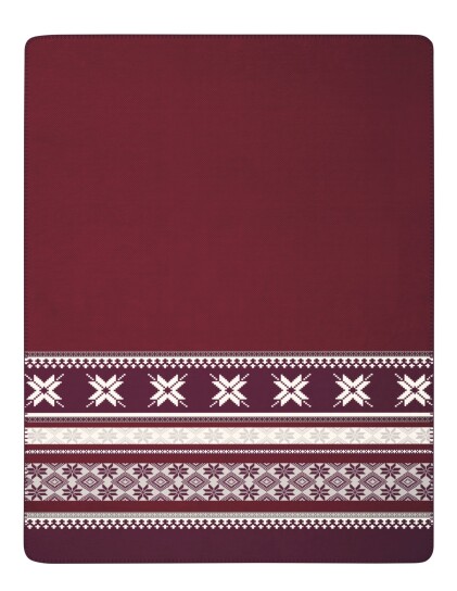 Plaid / Decke Wohndecke Nordic Knit 150 x 200cm