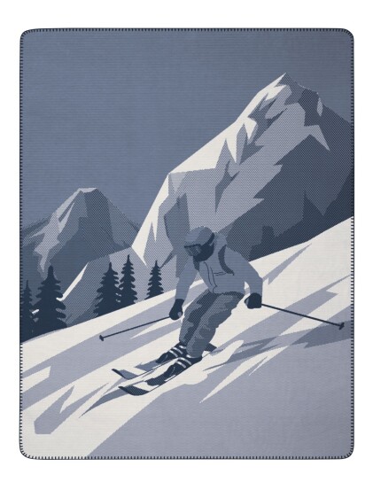 Plaid / Decke Wohndecke Snow Flow 150 x 200cm