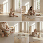 Sanosoft® Krabbelmatte Made in Germany & Öko-Tex - 160cm X 200cm Sand / Beige