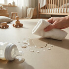 Sanosoft® Krabbelmatte Made in Germany & Öko-Tex - 160cm X 200cm Sand / Beige