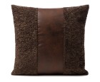 Ambiente Trendlife Glamet Kissenhülle DUNKELBRAUN 40X40CM