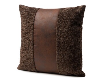 Ambiente Trendlife Glamet Kissenhülle DUNKELBRAUN 50X50CM