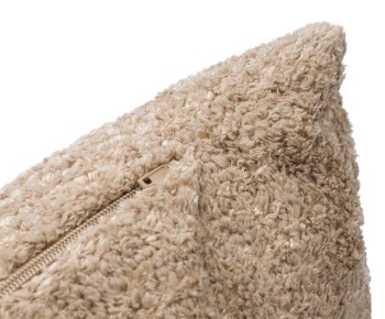 Ambiente Trendlife Glamet Kissen mit Füllung TAUPE 30X50CM