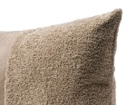 Ambiente Trendlife Glamet Kissen mit Füllung TAUPE 30X50CM