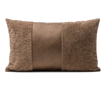 Ambiente Trendlife Glamet Kissen mit Füllung SCHLAMM...
