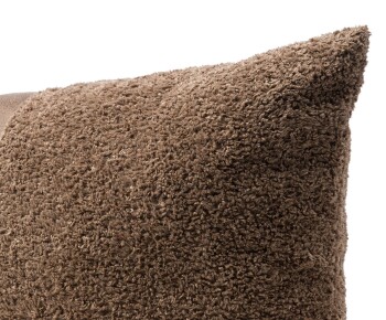 Ambiente Trendlife Glamet Kissen mit Füllung SCHLAMM 30X50CM