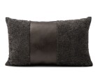 Ambiente Trendlife Glamet Kissen mit Füllung ANTHRAZIT 30X50CM