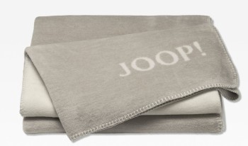 Joop Decke Uni-Doubleface 564320 Sand-Pergament 150x200 cm
