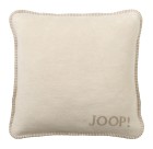 JOOP!  Uni-Doubleface Kissen mit Füllung 651082 pergament-sand 50x50cm