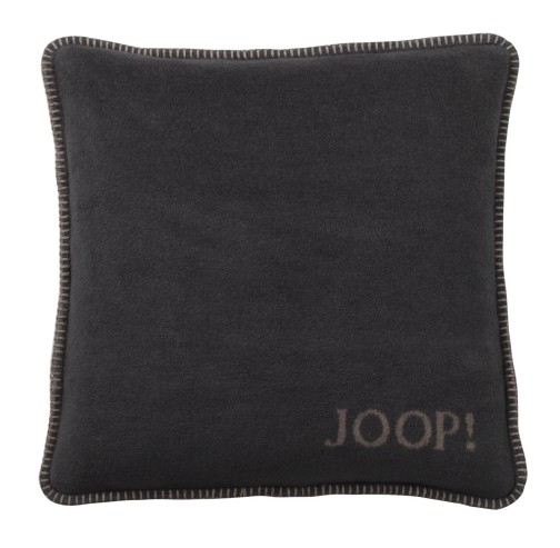 JOOP!  UniDoubleface Kissen mit Füllung 651129 anthrazit-taupe 50x50cm