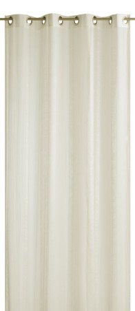 Ösenschal Blanca 09 beige transparent 140x245cm