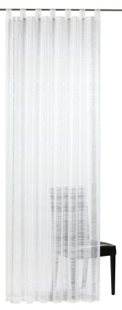 Schlaufenschal Filou 00 weiß halbtransparent 140x255cm