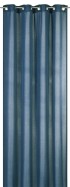 Ösenschal Lino 01 blau blickdicht 140x255cm