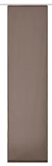 Schiebevorhang Feel Good Uni 06 oT braun transparent 60x245cm