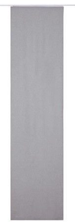 Schiebevorhang Lino 07 oT grau blickdicht 60x245cm