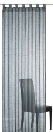 Schlaufenschal Effecto 17 grau halbtransparent 140x245cm