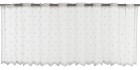 Bistrogardine Celeste weiß transparent 160x45cm