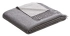Biederlack Tagesdecke Cosy & Luxury grau-silber 130 x 170cm