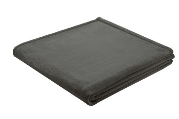 Biederlack Tagesdecke Soft & Cover anthrazit 150 x 200cm