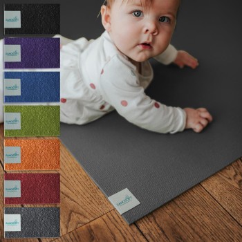 Krabbelunterlage SanoSoft 60cm X 100cm Grau