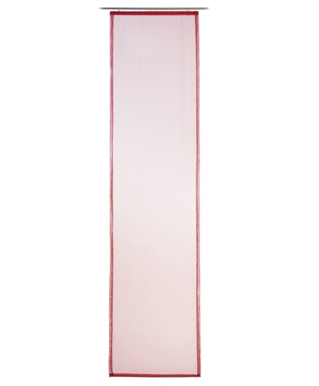 Gözze Schiebevorhang Sambia 17 60x245cm rot