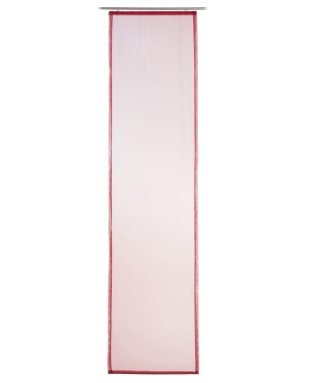 Gözze Schiebevorhang Sambia 17 60x245cm rot